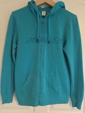Specialized Teal Zip Hoodie